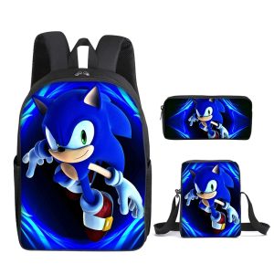 Sonic School Bag Set – Backpack Sonic the Hedgehog
