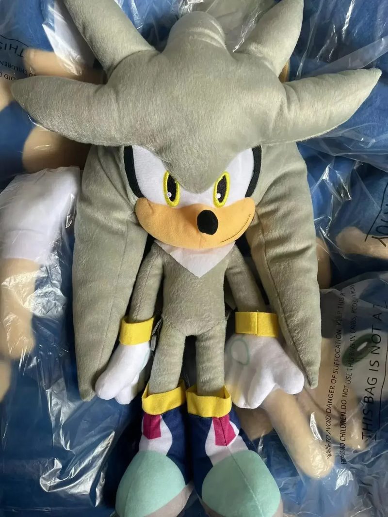 Sonic plush backpack Silver the Hedgehog - Image 3