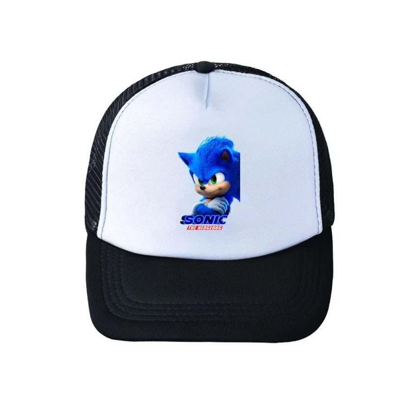 Sonic Cap for Boys – Blue Adjustable Hat for Sonic Fans - Image 3