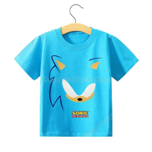 Comfortable Sonic Tee for Boys and Girls