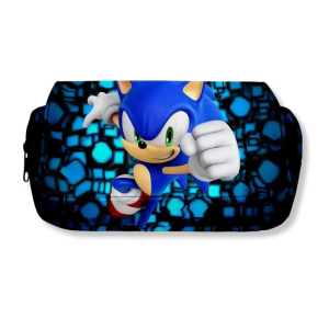 Sonic the Hedgehog Zip-Up Pencil Case