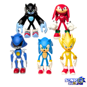 Action Figures Sonic the Hedgehog 5 Piece