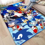 Sonic Area Rug – Cartoon Carpet for Children
