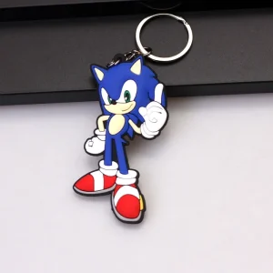 Custom Sonic Keychain – Unique Fan Accessory