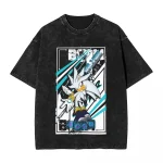 Sonic T shirt Silver the Hedgehog A12