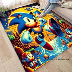 Super Sonic Glow Rug – Neon Edition