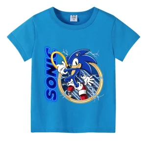 Cosplay-Inspired Sonic T-Shirt