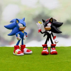 11cm Sonic and Shadow figure