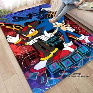 Sonic vs Shadow Rug – Ultimate Showdown