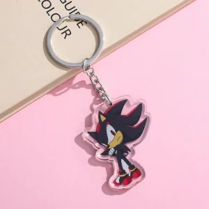 Shadow the Hedgehog keychain
