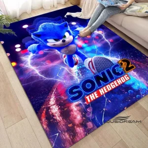 Retro Sonic Pixel Carpet – Gamer’s Pick