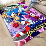 Sonic Starburst Rug – Dynamic Patterns