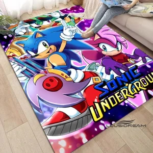 Sonic Starburst Rug – Dynamic Patterns