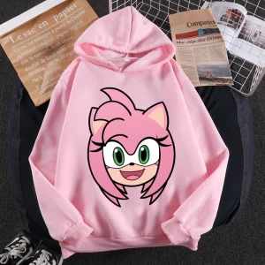 Amy Rose hoodie Pink