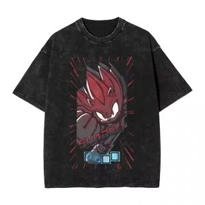 Sonic T shirt Shadow the Hedgehog A3