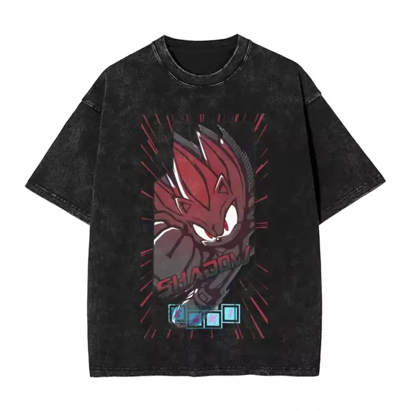 Sonic T shirt Shadow the Hedgehog A3