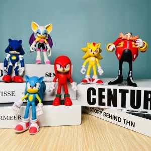 Sonic the Hedgehog 6 Action Figures
