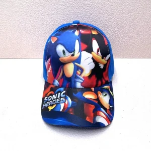 Blue Sonic Kids Cap – Soft, Durable & Adjustable
