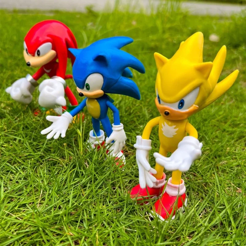 Action Figures Sonic the Hedgehog 5 Piece - Image 4