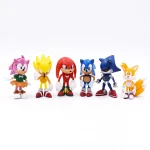 Sonic Action Figure Bundle – 6 Collectible Characters
