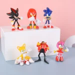 Sonic figures 6 pcs 7cm