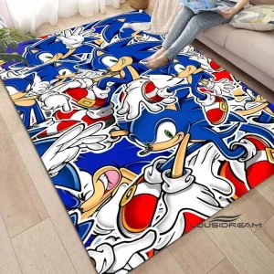 Sonic Speed Runner Carpet – Blue Theme