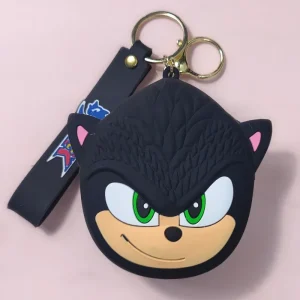 3D Sonic Keychain – Shadow the Hedgehog