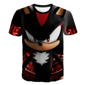 Adventure-Ready sonic t shirt shadow the hedgehog