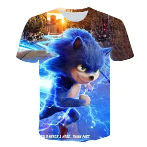 Sonic T-Shirt for Fashion-Forward Kids
