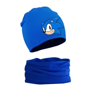 Sonic the Hedgehog Beanie with Scarf
