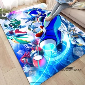 Sonic Jump Carpet – Action-Packed Print