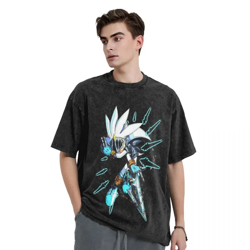 Sonic T-shirt Silver the Hedgehog A2 - Image 2