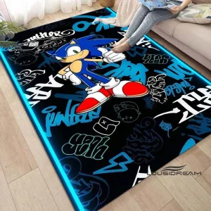 Sonic Playroom Rug – Fun & Colourful Design