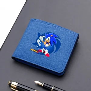 Bleu Sonic Wallet – Durable & Iconic Gamer Accessory