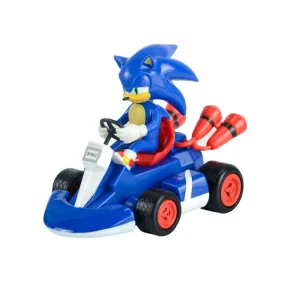 Sonic figure with 12cm car