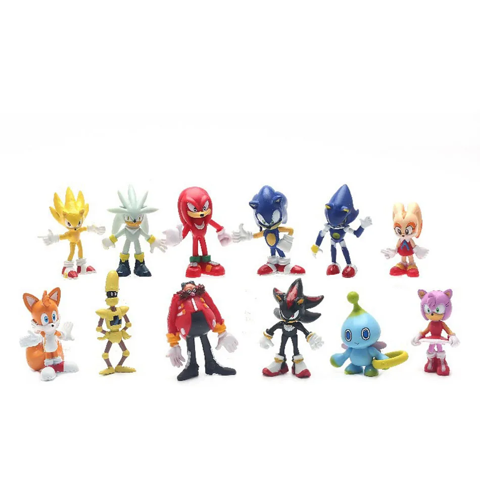 Sonic the Hedgehog Figures – 12 Piece