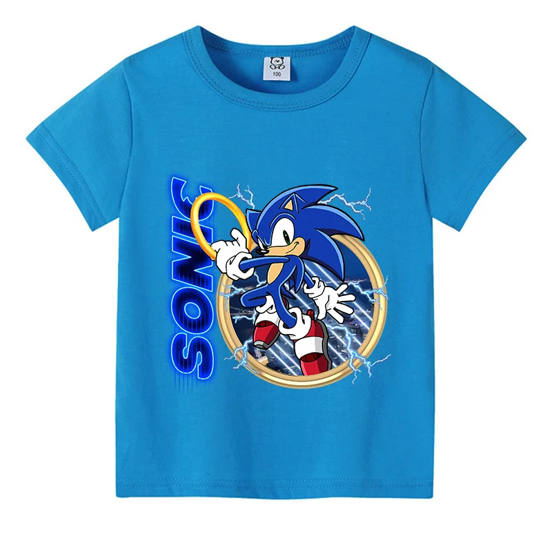 Cosplay-Inspired Sonic T-Shirt