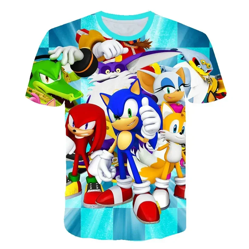 Run Fast in Style – Sonic Kids’ T-Shirt
