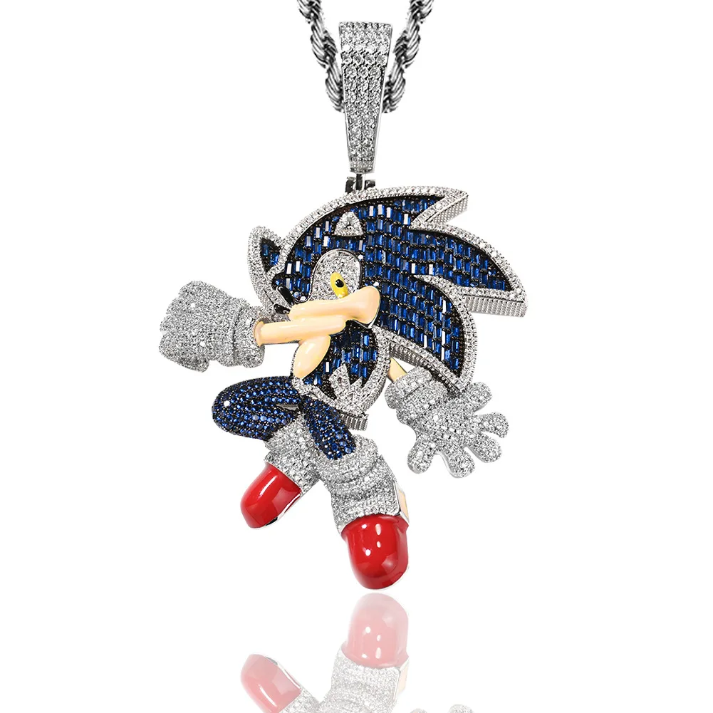 Sonic the Hedgehog Bluestone necklace
