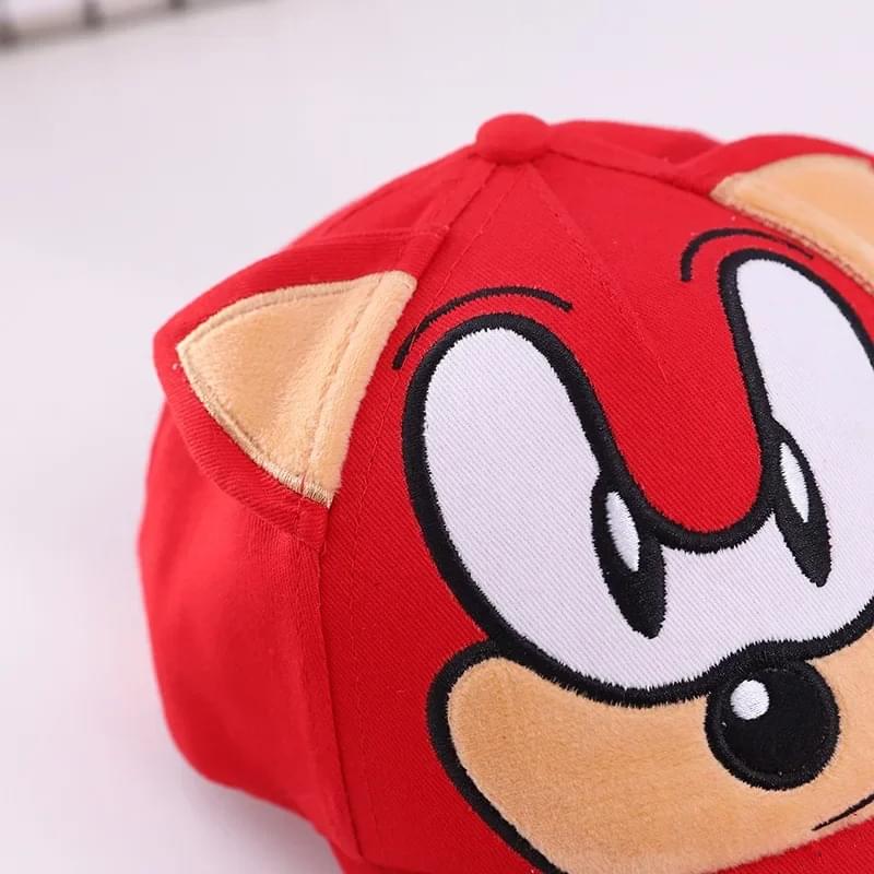 Red Sonic Cosplay Cartoon cap for kids Red Sonic Cosplay Cartoon cap for kids - Image 3