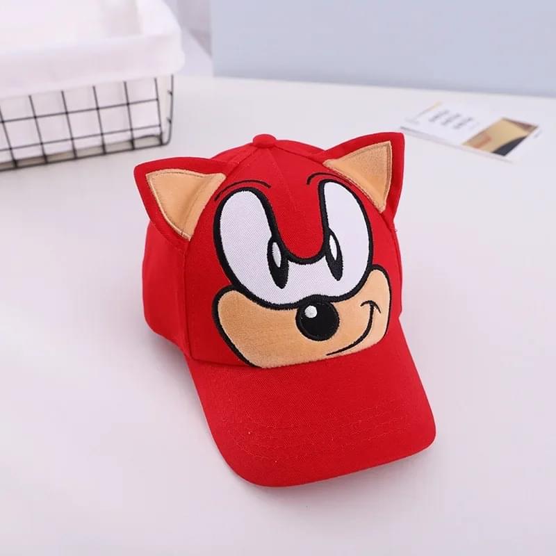 Red Sonic Cosplay Cartoon cap for kids Red Sonic Cosplay Cartoon cap for kids
