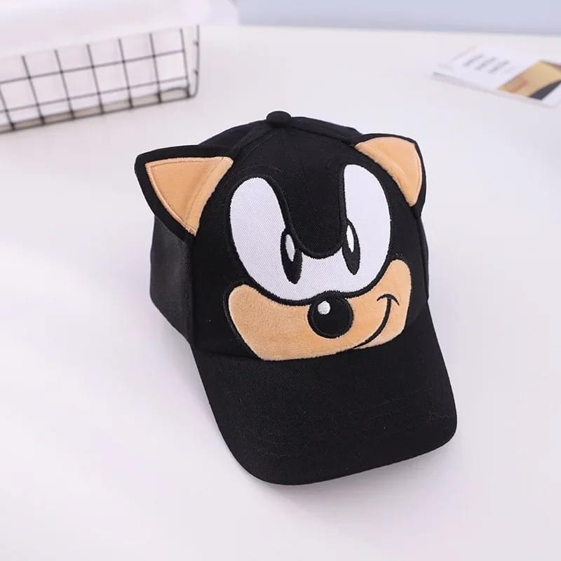 Sonic Black Cosplay Cartoon Cap for kids Sonic Black Cosplay Cartoon Cap for kids